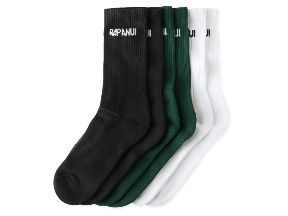 Ribbed Socks - 3 pack