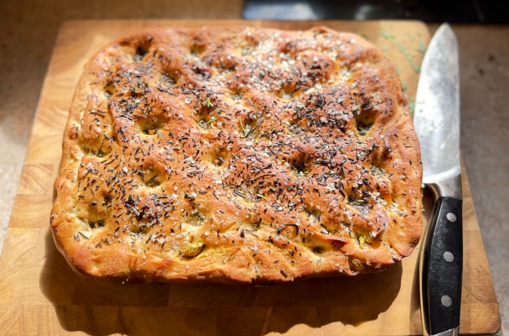 Ox Eye Daisy Focaccia Pic 2 Ox Eye Daisy Focaccia