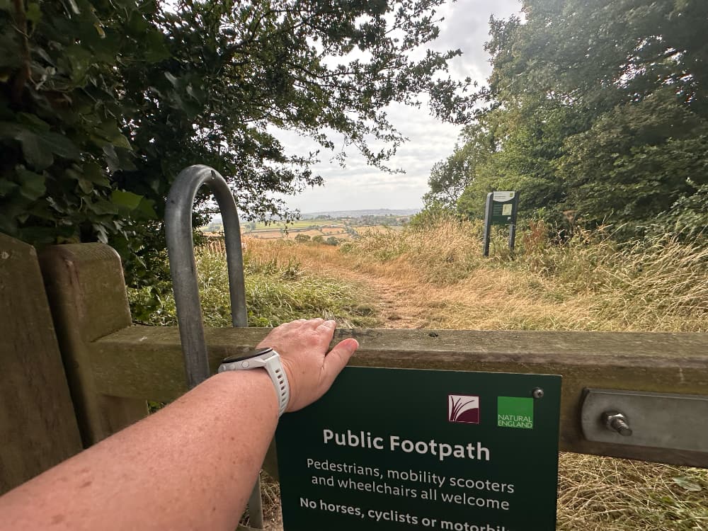 Helping keep me in step