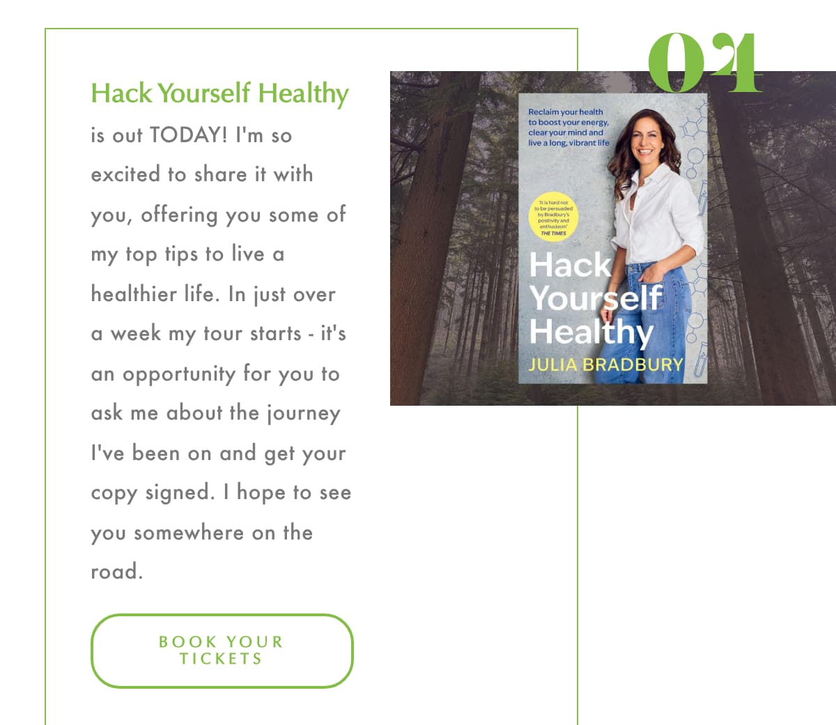 12 minute walks and a coast to coast challenge