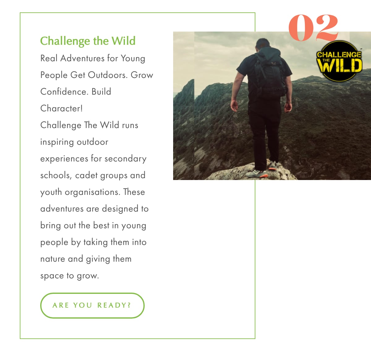 Pilgrims trails 2 Challenge The Wild