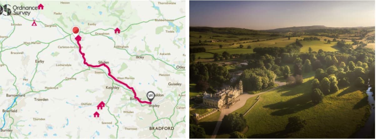 Pilgrims trails B Skipton to Saltaire Canal Walk, West Yorkshire