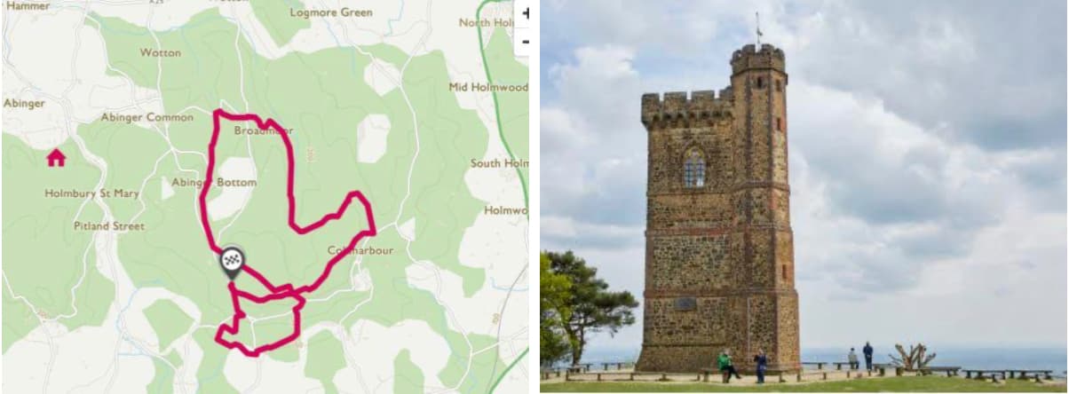 Leith Hill walk, Surrey