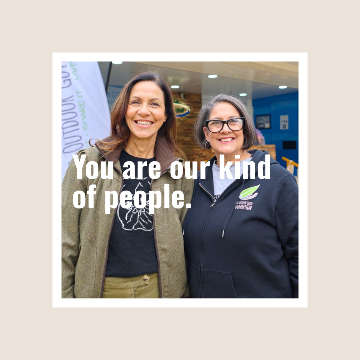 You are our kind of people