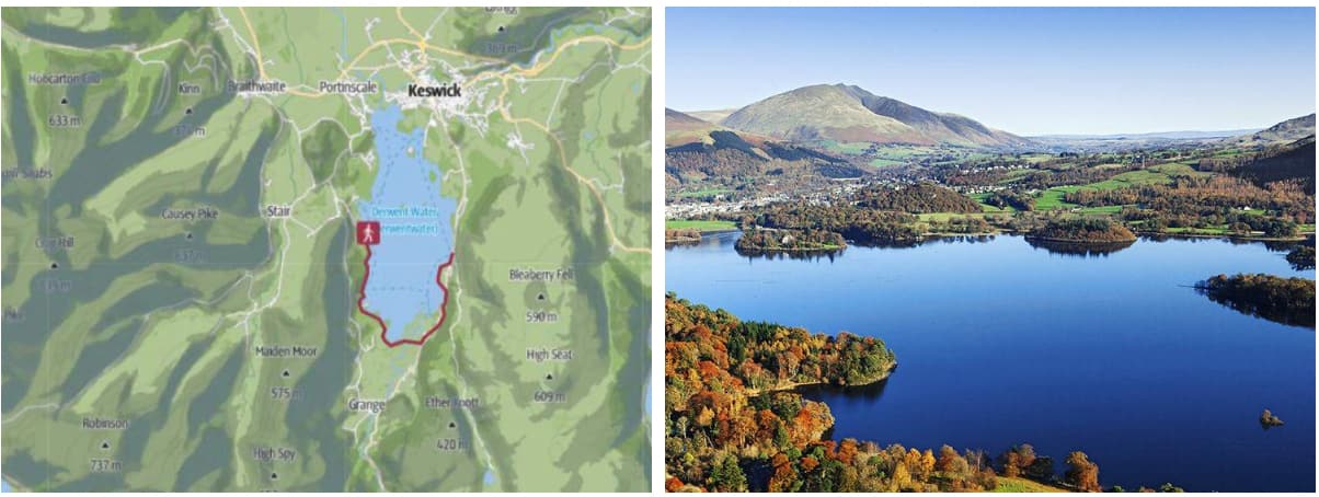 National Walking Month B A stroll around Derwentwater