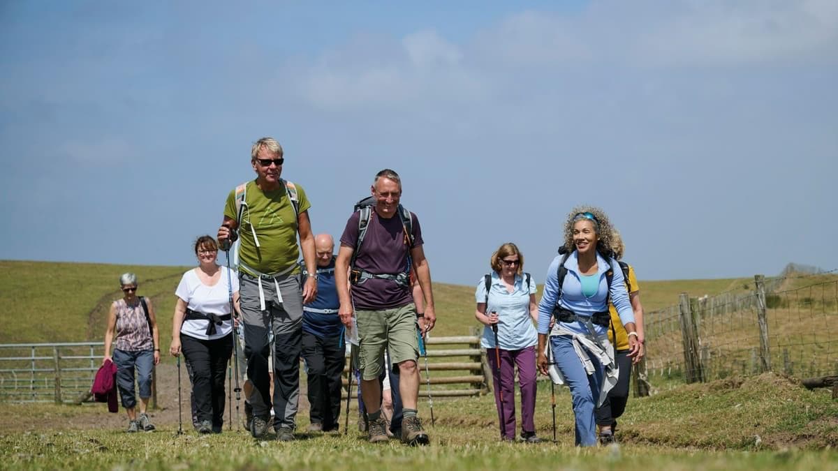 Holidays from home C There is no single way to walk